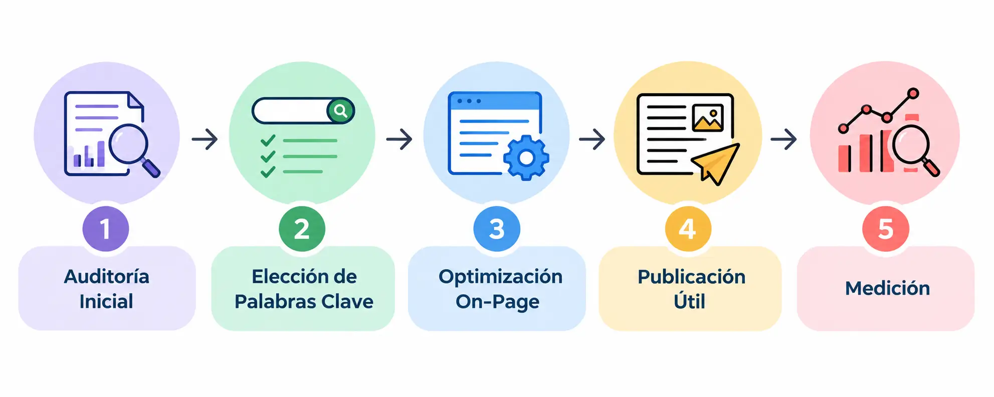 pasos para posicionamiento en la web